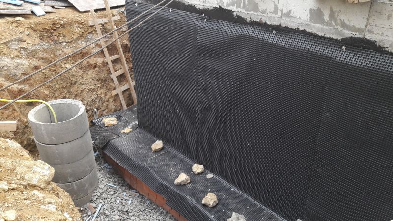Backfilling After Waterproofing